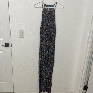 Francesca’s geo maxi dress small
